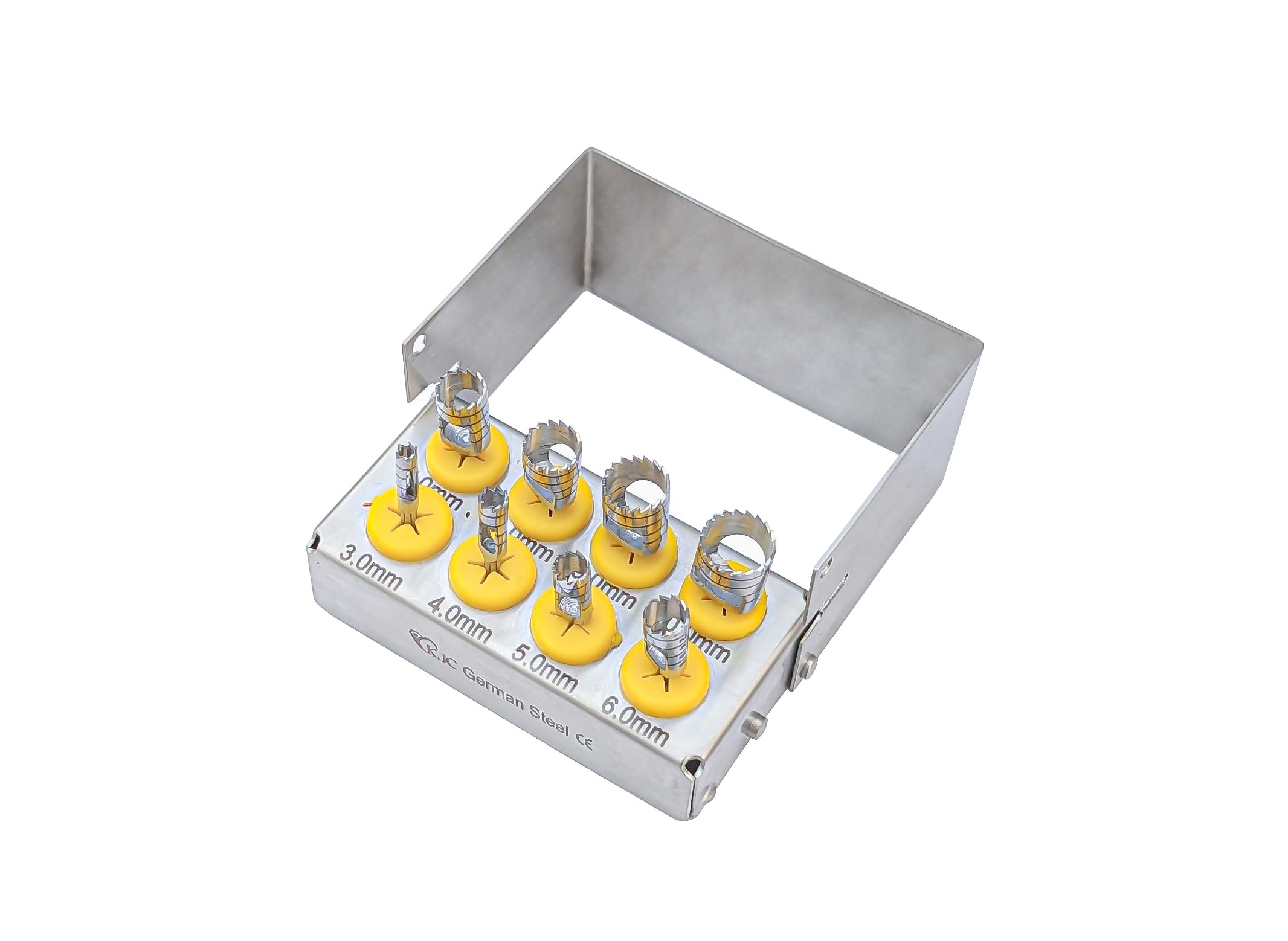 KJCSurgical Dental Implant Trephine Drills Kit (Pack of 8
